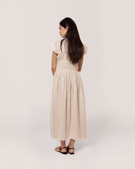 Serra Dress — Crème